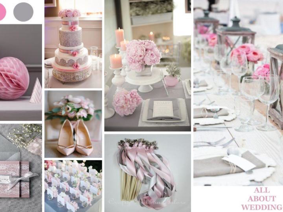All About Wedding - Rose et Gris All About Wedding - Rose et Gris